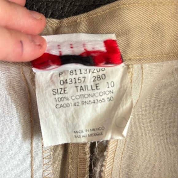 Vintage Beige High Waisted Shorts - Picture 6 of 6